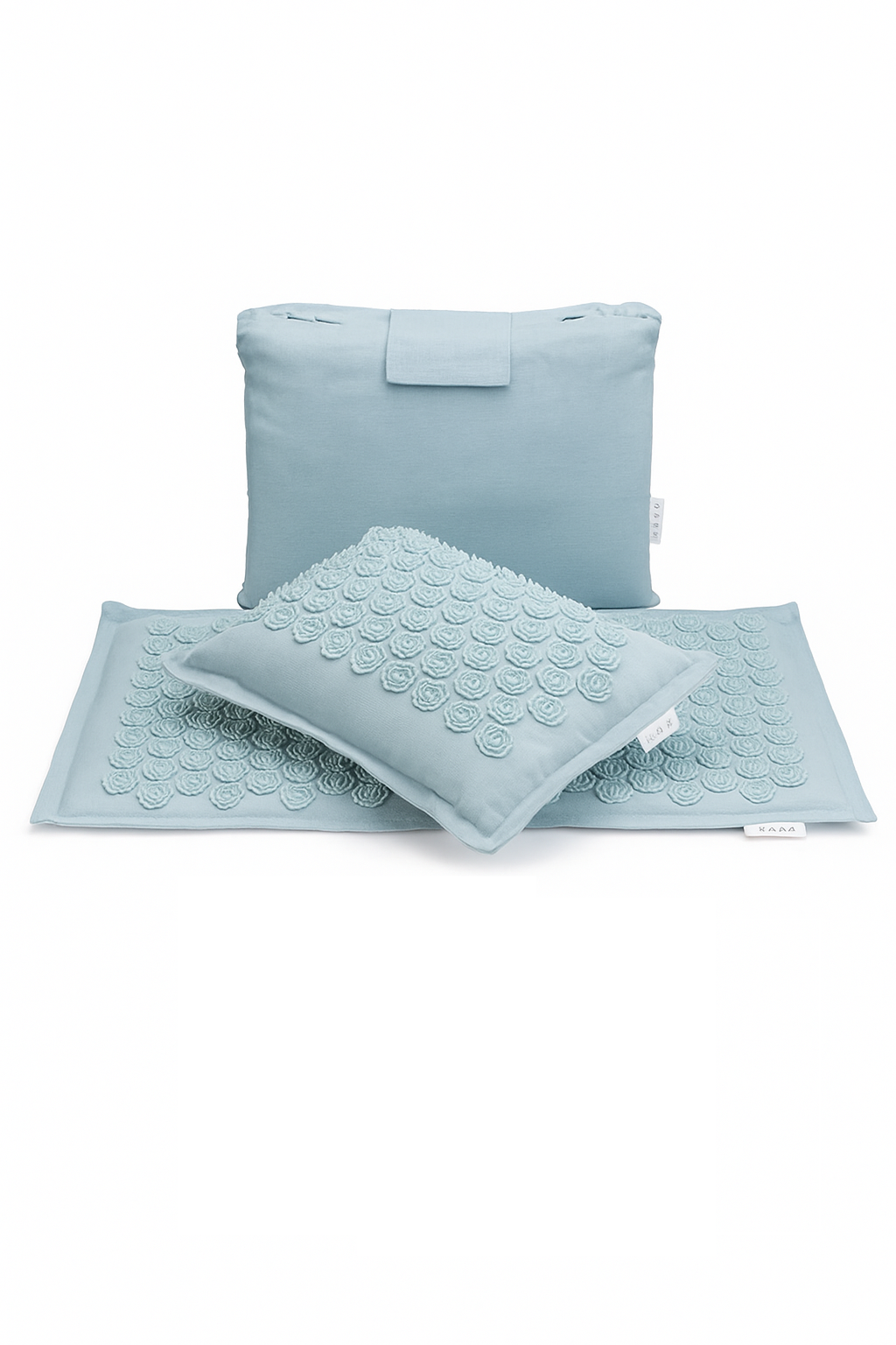 Esterilla de Acupresión Natural de Lino y Coco + cojín y bolsa